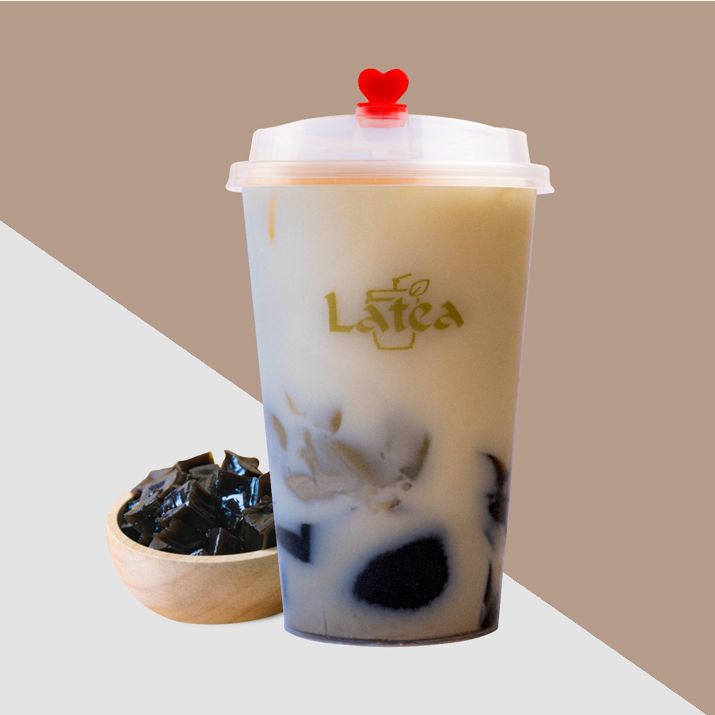 Jelly Milk Tea (500ml)